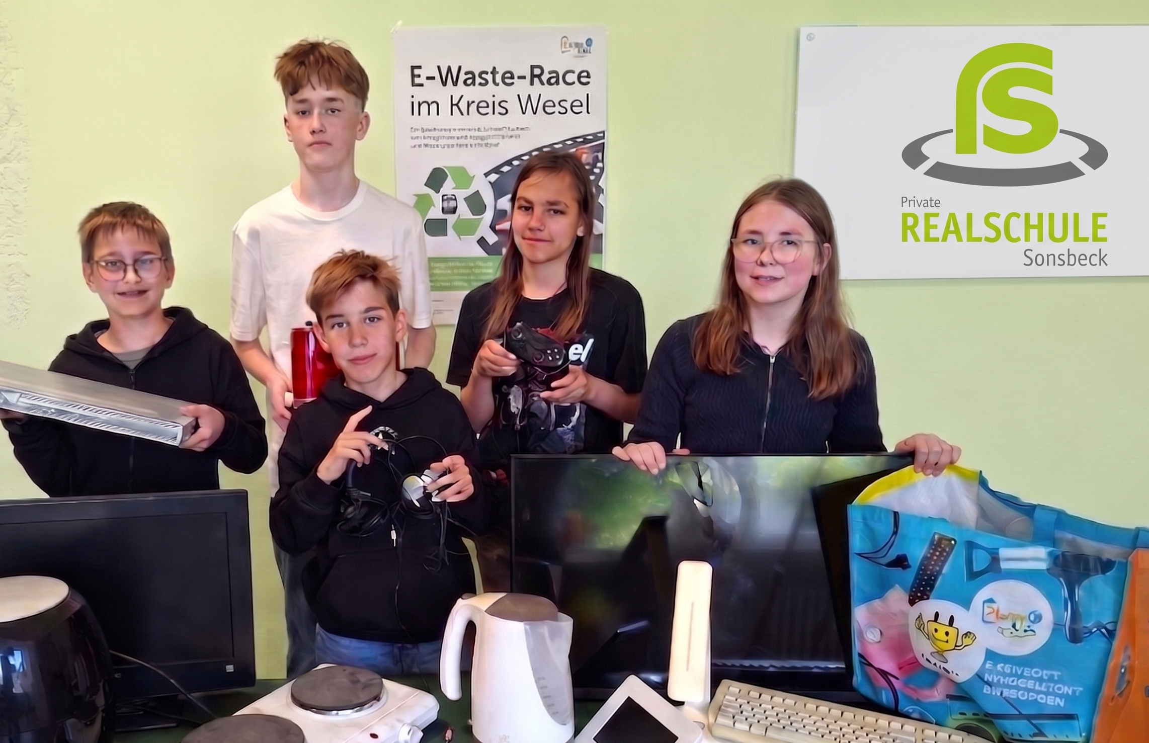 E-Waste-Race Sch&uuml;ler richtiges Logo